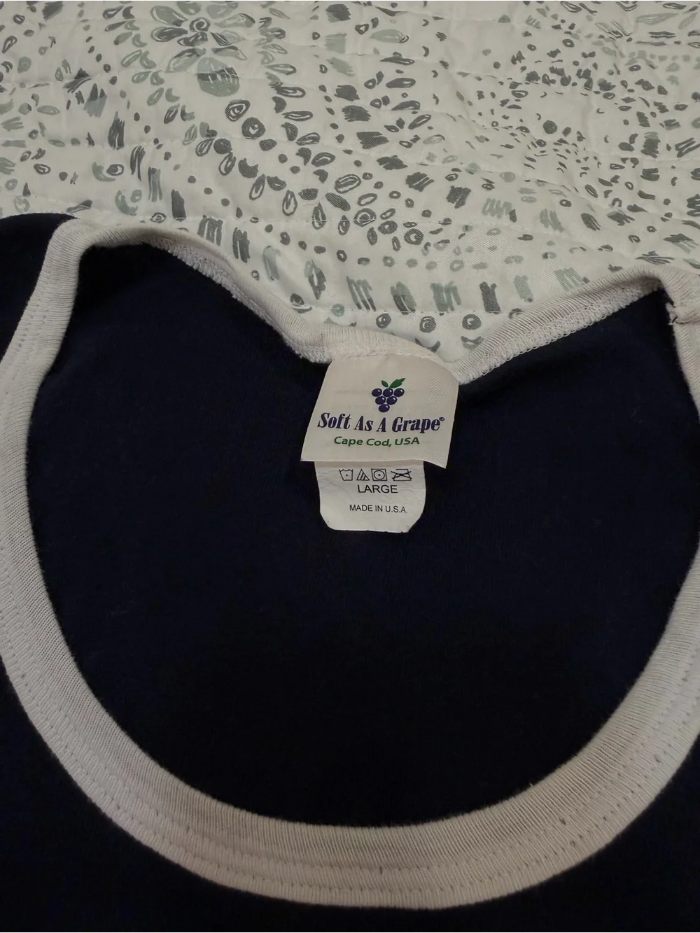 Cape Cod Navy Tank Top